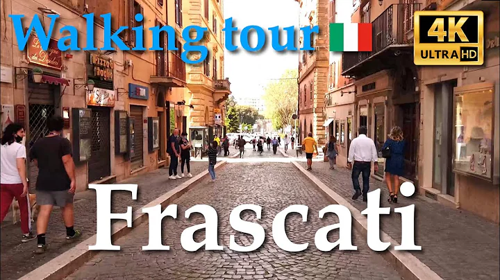 Frascati (Lazio), ItalyWalking Tour4K