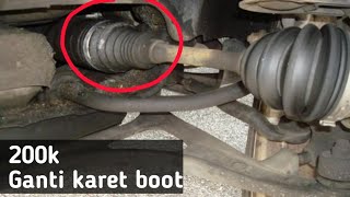 Ganti Karet Boot As Roda Dalam Sigra 200 Ribu