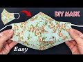 New Style 3D Cute Mask! DIY Face Mask Easy Pattern Sewing Tutorial | Breathable Mask Making Ideas |