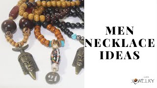 Men Beaded Necklace Ideas