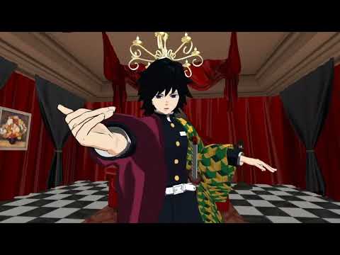 【鬼滅のMMD】神っぽいな【冨岡義勇】