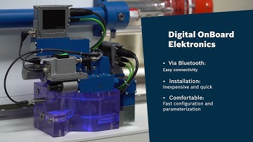 [EN] Operating valves with digital on-board electronics via smartphone and Bluetooth
