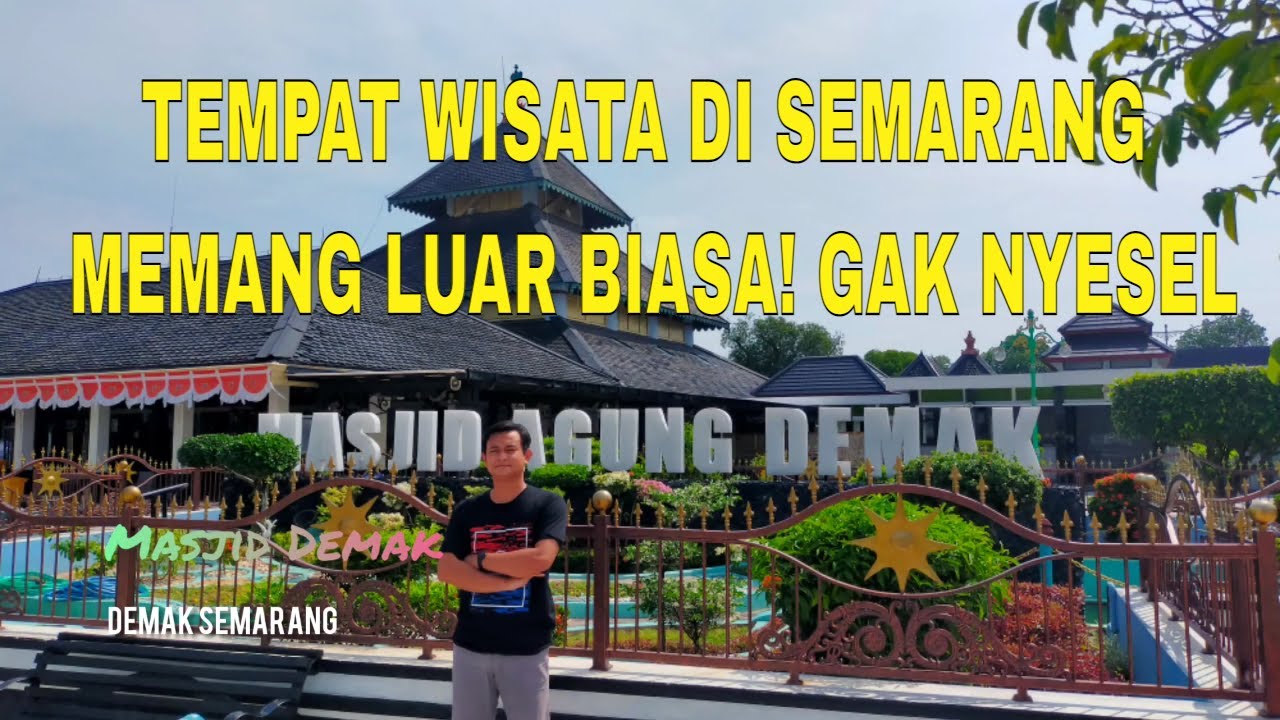 Tempat ngerefresh otak yang baik dan benar di sini nih WISATA SEMARANG