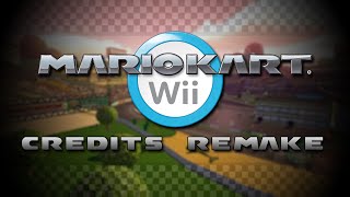 REMAKING THE MARIO KART WII CREDITS IN MARIO KART 8 DELUXE!!!