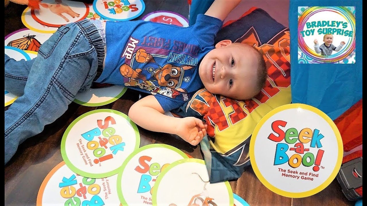 BRADLEYS TOY SURPRISE Seek-A-Boo Game
