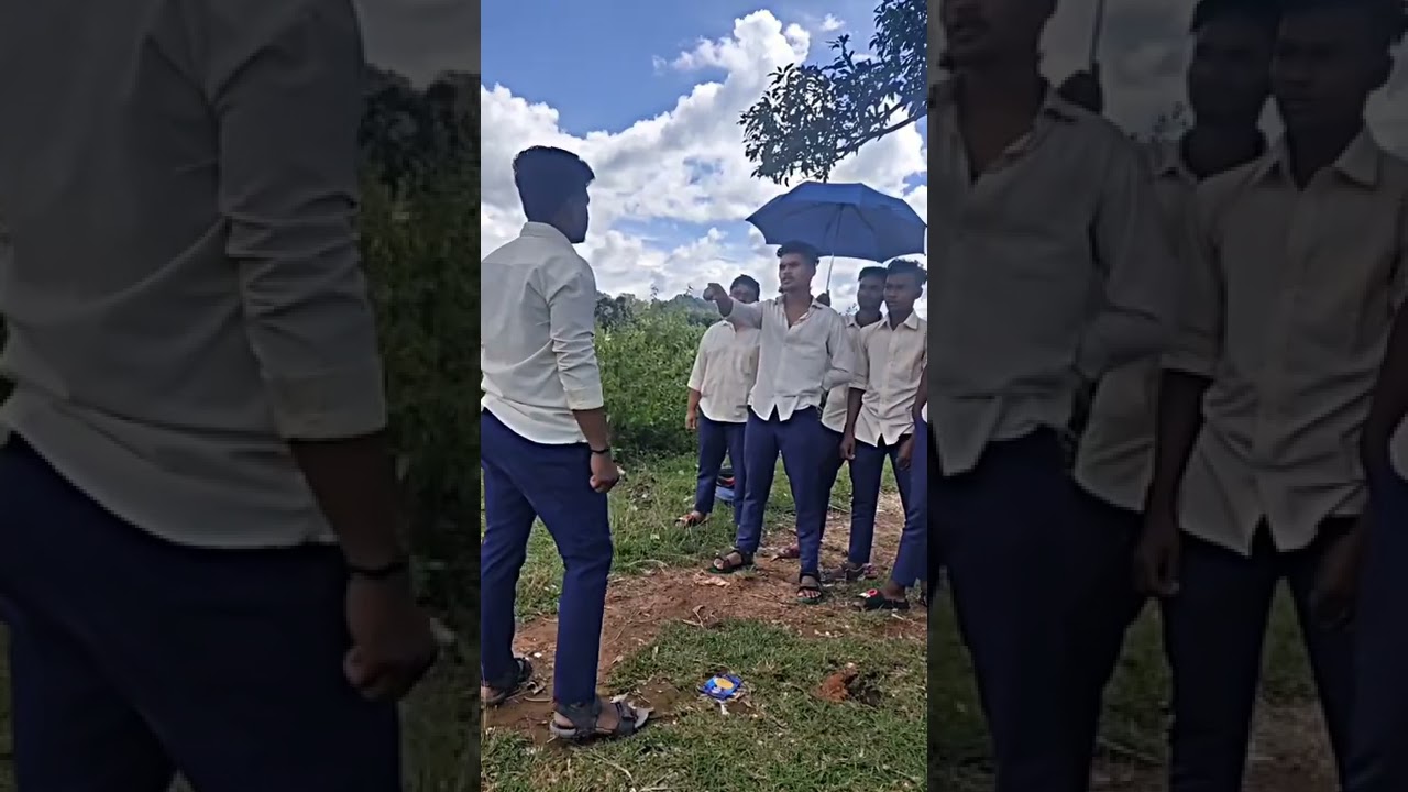 break time in our college 😈Dum dikhate huae me and my gang