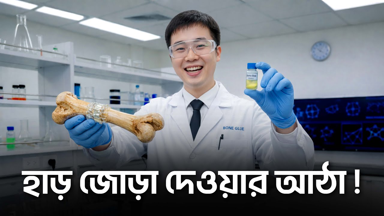 চীনের অবিশ্বাস্য আবিষ্কার হাড্ডি জোড়া দেওয়ার আঠা !