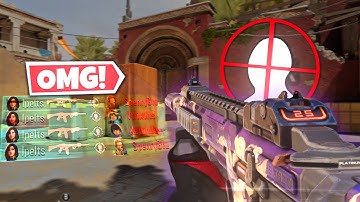 The King of One Taps in Valorant Mobile (Hyper Front)