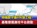 跨機關守護696億工程！ 基隆捷運廉政平台啟動