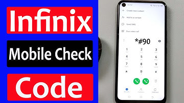 Infinix Mobile Check Code | Infinix Phone Test Code