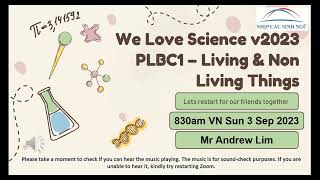 We Love Science 2023 | Lesson 1 | Sunday 3/9/2023