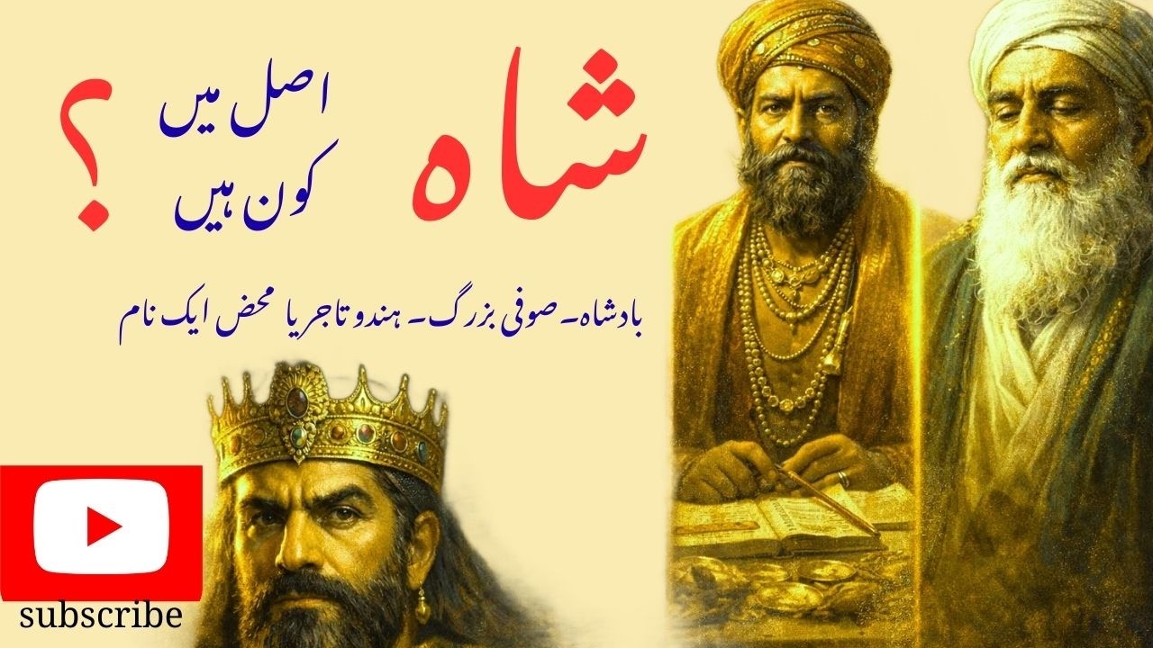 facts about shah peoples||شاہ اصل میں کون ہیں|| king sufi saint hindu bussiness man or only a name||