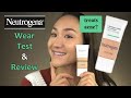 Neutrogena CLEAR COVERAGE CC CREAM // Full Day Wear Test & Review