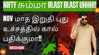 Nifty is just Blast Blast uhhh!! - Will it hit a new high by the end of Nov!!