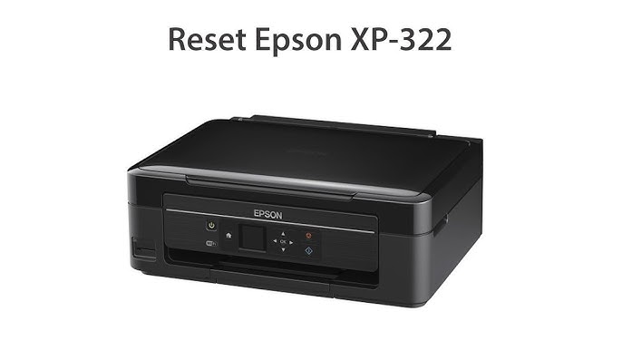 Stuepige Rettelse Eve Reset Epson XP 322 323 325 Waste Ink Pad Counter - YouTube