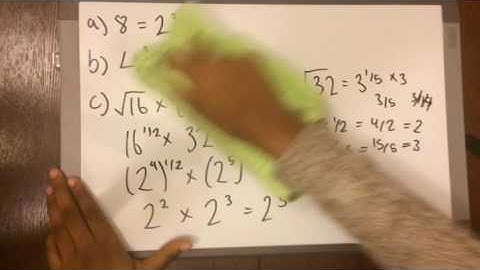 7.1 Equivalent Forms of Exponential Equations