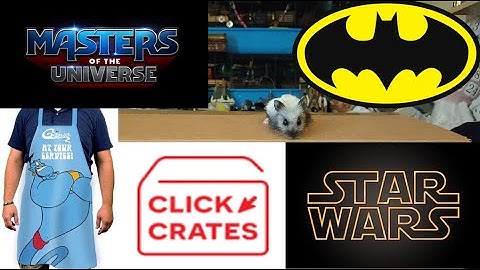 Classic Click Crates March 2023 Unboxing - Monthly Mystery Subscription Box Batman Star Wars Disney