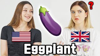 American VS British FOOD ENGLISH Word Differences!!