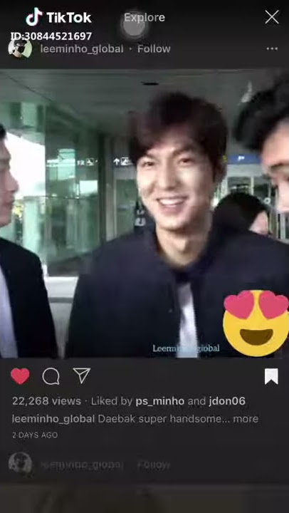 #tiktok #amazingidol #oppa #leeminho
