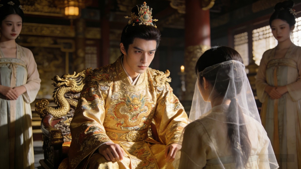 少女被皇帝嫌棄，誰料掀開蓋頭他直接驚呆，立馬把她納入後宮，狠狠寵愛！#中国电视剧 #movie #love