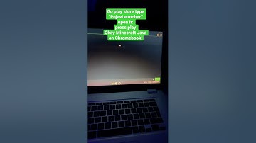 Minecraft Java on Chromebook laptop!