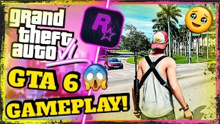 GTA 6 OFFIZIELLER GAMEPLAY LEAK! Polizeisystem + Mini-Map! | NEWS DEUTSCH, TRAILER / TEASER, RELEASE