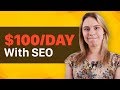 TUTORIAL: How To Make $100 a Day with FREE SEO Traffic & A Shopify Store