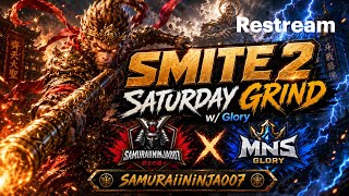 Saturday SMITE 2 Grind w/ Glory ⚔️ | Dojo Runs, Chill Vibes &amp; Big Plays