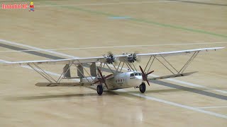 Brilliant Aero-Modelling Handley Page Hp42 Andrew White Bmfa Scale Indoor Rc Nationals 2024