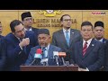 Sidang Media oleh ahli parlimen Perikatan Nasional berhubung situasi di Gaza, Palestin.