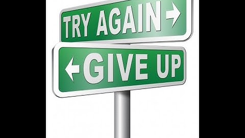 Poem:Try try again, Class-4