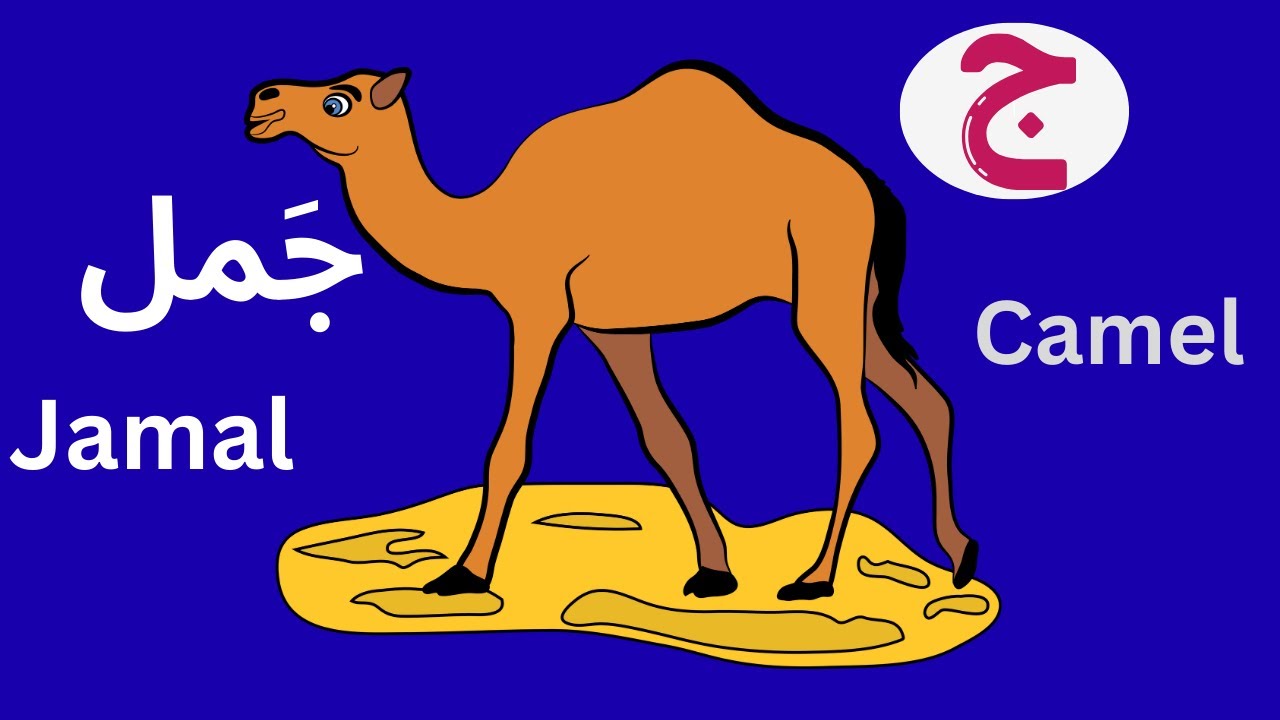 تعلم حرف الجيم مع أمثلة سهلة | Learn the Arabic Letter Jeem (ج) with ...