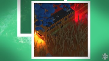 Blender Low Poly Timelapse | Breaking Bad Desert Scene