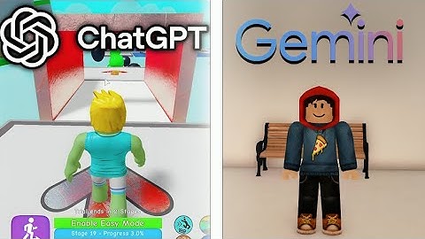 Chatgpt vs Gemini Make Roblox From Zero