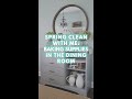 Spring Clean With Me: Baking Supplies In The Dining Room