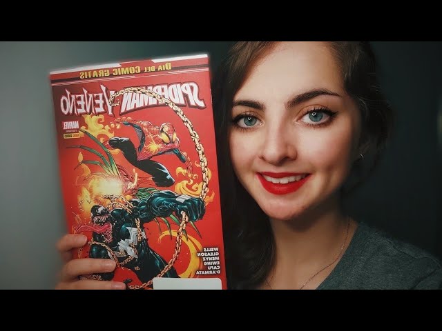 Lectura de un COMIC de MARVEL (asmr español)