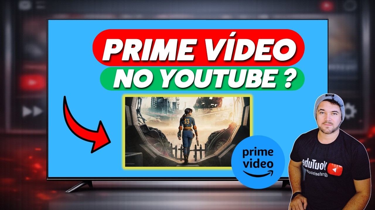 PRIME VÍDEO LIBERA CONTEÚDOS NO YOUTUBE !
