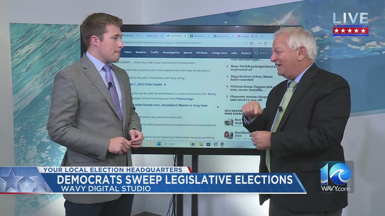 Election recap Update on Diggs/Mason race YouTube