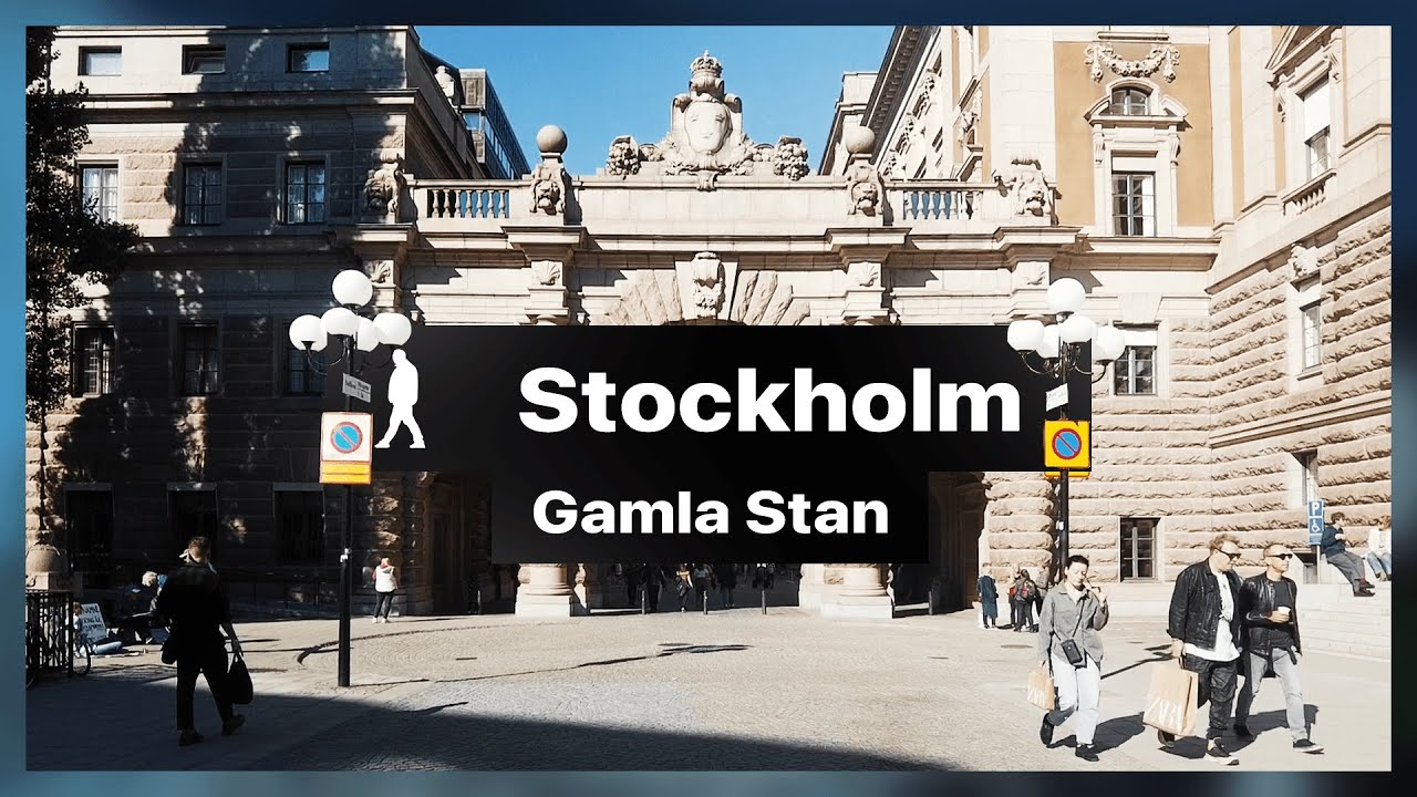 Walking Tour in Stockholm 🇸🇪 in Gamla Stan | OW