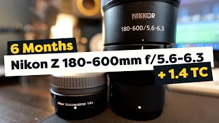 6 Months with the Nikon Z 180600mm f/5.66.3, and with the 1.4x Teleconverter