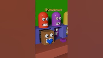 Amzaing Heart game ❤️💖 #loops #3danimation #horrorshow #loops #cuboidmonster3d #funnyvideo
