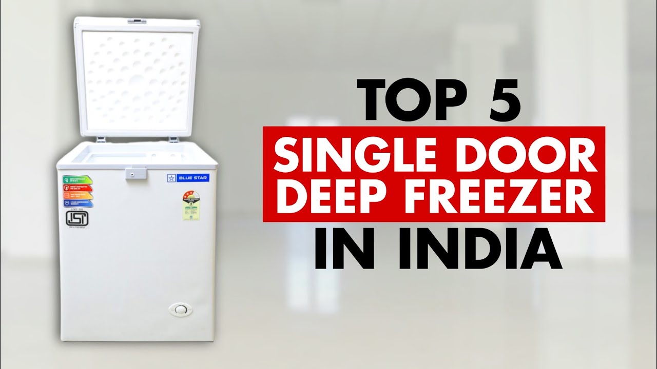 5 Best Single Door Deep Freezers In 2025⚡Top 5 Chest Freezer Reviews⚡Best 5 Deep Freezer Under 15000