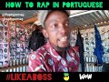 James Guevara Drops a Freestyle in Portuguese, Xutsonga and English at a Barbershop #LikeABoss 🔥🔥🔥