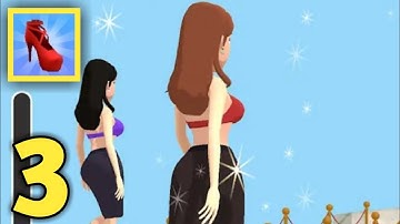 Beauty Race - All Levels Gameplay Levels 11-15 (Android,iOS) | Part 3