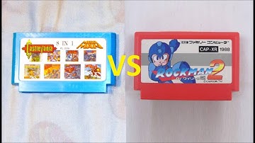 Rockman / Megaman 2 - Sound Comparison - Famiclone vs Original Famicom cart