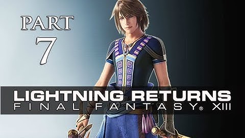 Lightning Returns Final Fantasy XIII Walkthrough Part 7 - Luxerion Wall Codes (Gameplay Let