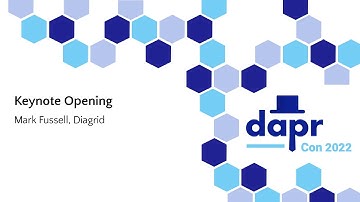 Keynote Opening "DAPR Trends" - Mark Fussell, Diagrid