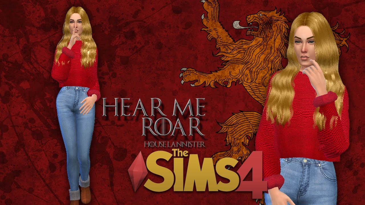 THE SIMS 4 ♕ Create a Sim | Inspired Cersei Lannister (Game of Thrones)