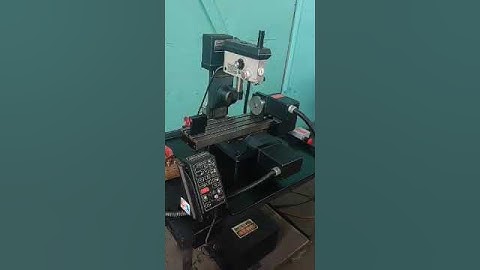 Servo Impact CNC Mini Mill with 4th Axis Rotary Table, M-7844-842