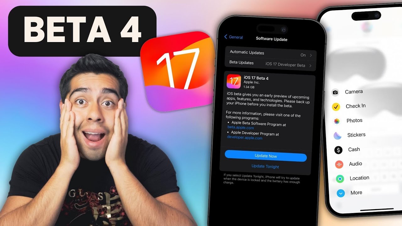 iOS 17 beta 4 - Más Cambios y ¿Todo Mejora? 👀😱 - YouTube